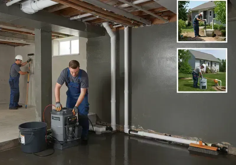 Basement Waterproofing and Flood Prevention process in Depue, IL